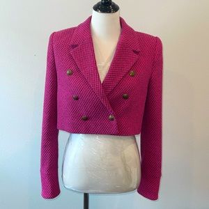 Cropped blazer
